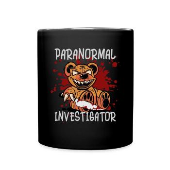 Ghost Hunting Paranormal Investigator - Full Colour Mug - black - Front
