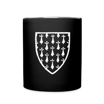 Breton Breizh Pur Beurre Heartbeat - Humour - Mug uni - noir - Devant
