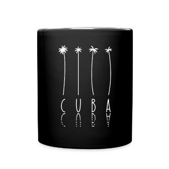 Palm Holiday - Island Cuba - Full Colour Mug - black - Front