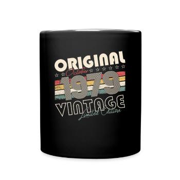 Original Octobre 1979 43ème Anniversaire Cadeau Cool - Mug uni - noir - Devant