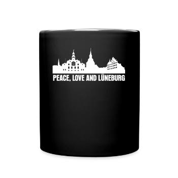 Lüneburg Lüneburger - Full Colour Mug - black - Front