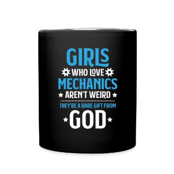 Mechanic Mechanic Mechanics Mechanic - Full Colour Mug - black - Front