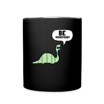 Normal Distribution Statistician Data Scientist - Full Colour Mug - black - Front