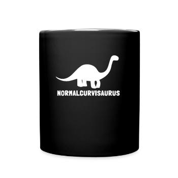 Normal Distribution Statistician Data Scientist - Full Colour Mug - black - Front