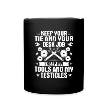 Mechanic Mechanic Mechanics Mechanic - Full Colour Mug - black - Front