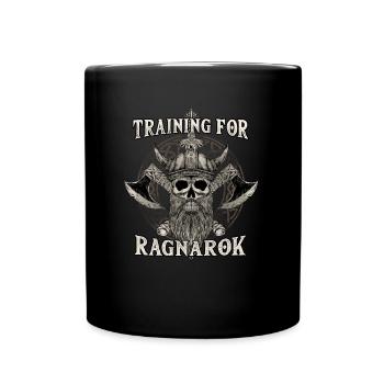 Entraînement pour Ragnarok I Walhalla Vikings - Mug uni - noir - Devant