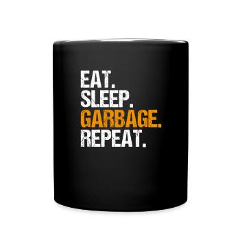 Spécialiste du recyclage et de la gestion des déchets - Mug uni - noir - Devant