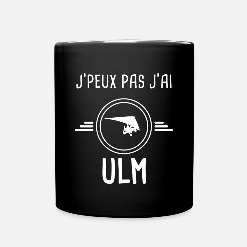 ulm je peux pas j'ai ulm motorisé - Mug uni - noir