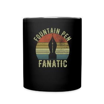 Stylo plume Stylo plume Encre Dicton Calligraphie - Mug uni - noir - Devant