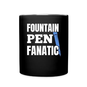 Stylo plume Fanatic Writing Instrument Stylo plume - Mug uni - noir - Devant