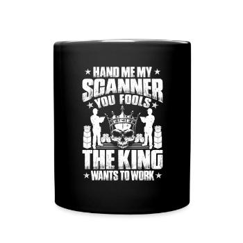 Warehouse Logistics Specialist Warehouse Worker Warehouse - Full Colour Mug - black - Front