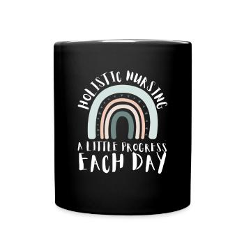Homeopathy Alternative Medicine, Holistic Nursing - Tasse einfarbig - Schwarz - Vorne