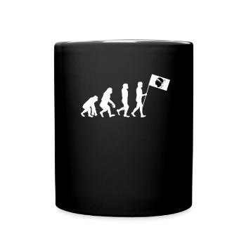 Corse Corsu Corsse 2B Tête De Maure Corse - Mug uni - noir - Devant