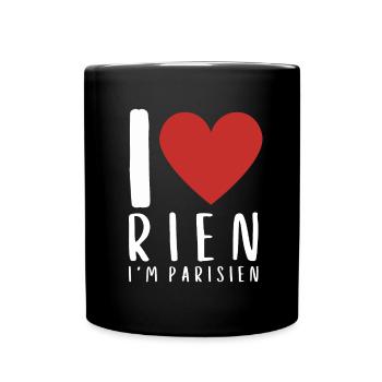Corse Corsu Corsse 2B Tête De Maure Corse - Mug uni - noir - Devant
