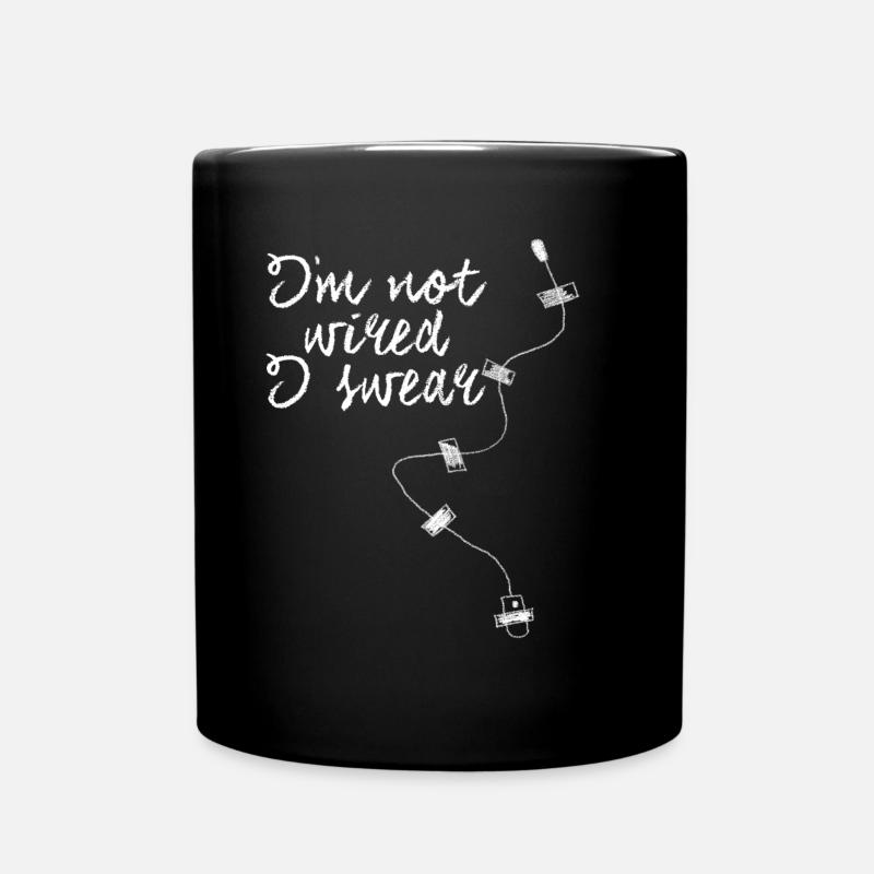 Dispositif d’écoute Espion Mikofon Espion - Mug uni - noir