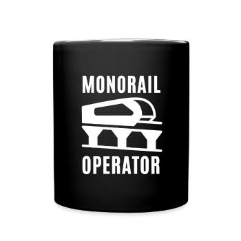 Les transports en commun se tiennent à l’écart de - Mug uni - noir - Devant