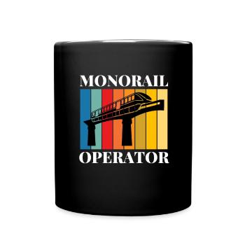Les transports en commun se tiennent à l’écart de - Mug uni - noir - Devant