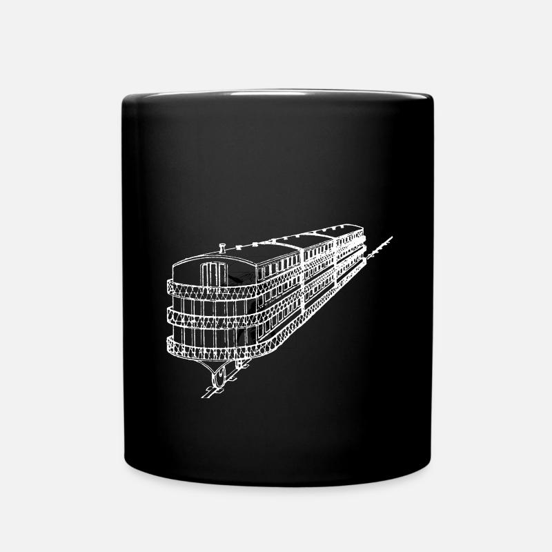 Les transports en commun se tiennent à l’écart de - Mug uni - noir