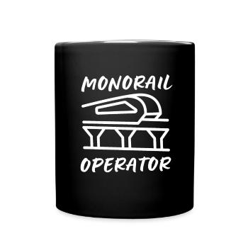Les transports en commun se tiennent à l’écart de - Mug uni - noir - Devant