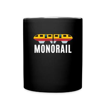 Les transports en commun se tiennent à l’écart de - Mug uni - noir - Devant
