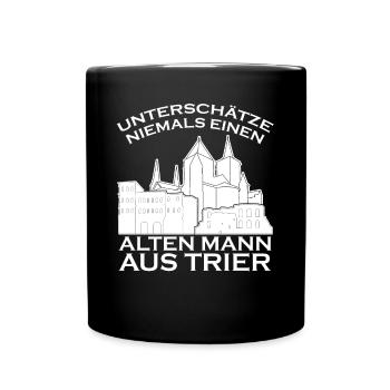Trier Spruch Trierer - Tasse einfarbig - Schwarz - Vorne