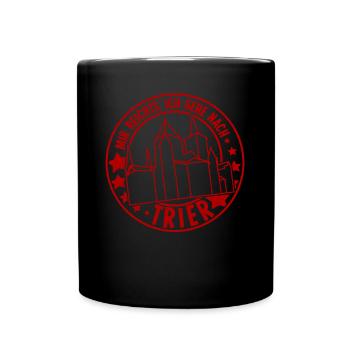 Trier Urlaub Trierer - Tasse einfarbig - Schwarz - Vorne