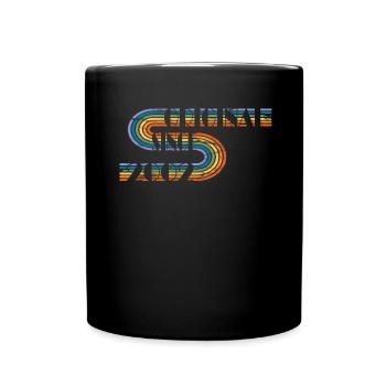 Vintage Birthday Design Original 2002 - Full Colour Mug - black - Front