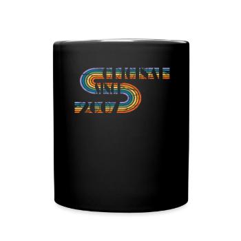 Vintage Birthday Design Original 2007 - Full Colour Mug - black - Front