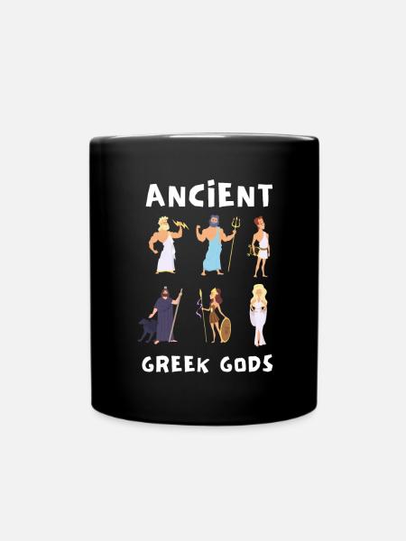 Greek Mythology Gods Ancient Greece - Tasse einfarbig - Schwarz