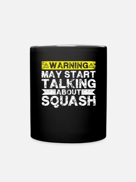 Apropos Kürbis - Tasse einfarbig - Schwarz