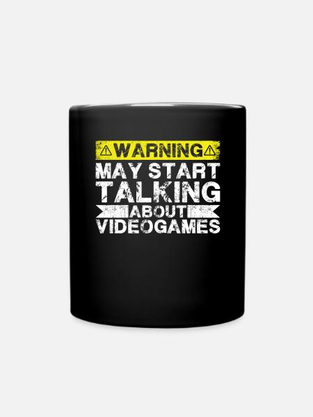Parler de jeux vidéo - Mug uni - noir