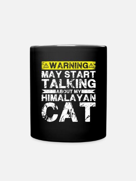 Apropos Himalaya-Katze - Tasse einfarbig - Schwarz