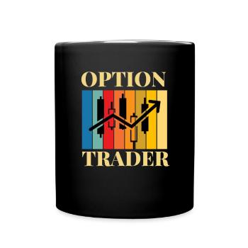 Négociation d'options Cash Secured Puts Future Forex - Mug uni - noir - Devant