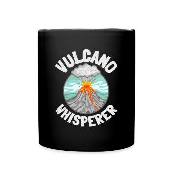 Volcanologists Geologist Magma Volcano - Full Colour Mug - black - Front
