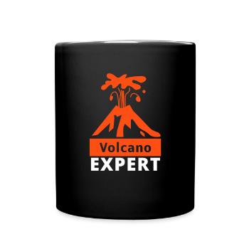 Volcanologists Geologist Magma Volcano - Tasse einfarbig - Schwarz - Vorne
