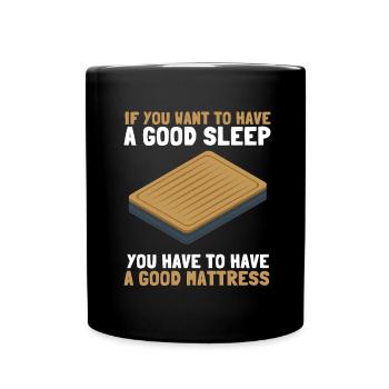 Best Salesman Bed Mattress Doctor - Full Colour Mug - black - Front