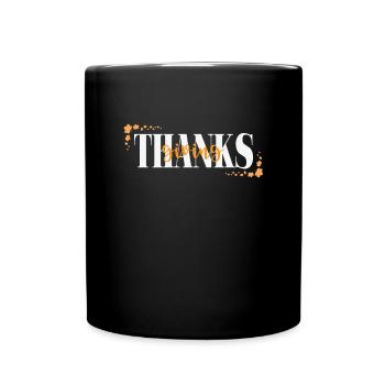 Thanksgiving Famille USA Amérique Vacances - Mug uni - noir - Devant