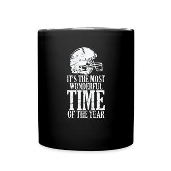 It's the Most Wonderful Time of the Year - Tasse einfarbig - Schwarz - Vorne