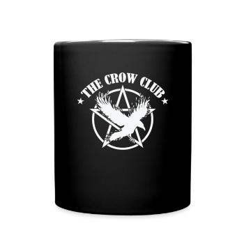 The Crow Club Crow Raven Bird Nature - Full Colour Mug - black - Front