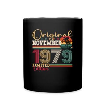 Original Novembre 1979 43e anniversaire Cadeau - Mug uni - noir - Devant