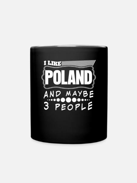 Polen Pole Polnisch - Tasse einfarbig - Schwarz