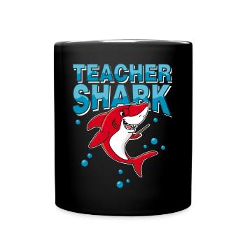 Teacher Hai - School Students Classes Enrollment - Full Colour Mug - black - Front