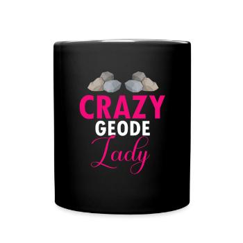 Collectionneur de pierres précieuses et recherche sur les pierres précieuses - Mug uni - noir - Devant