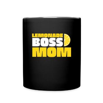 Sell Lemonade Stand Boss Juice Business Lemon - Tasse einfarbig - Schwarz - Vorne
