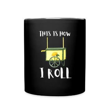 Sell Lemonade Stand Boss Juice Business Lemon - Tasse einfarbig - Schwarz - Vorne