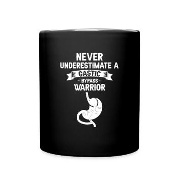 Gastric Bypass and Gastric Bypass Surgery Design - Full Colour Mug - black - Front
