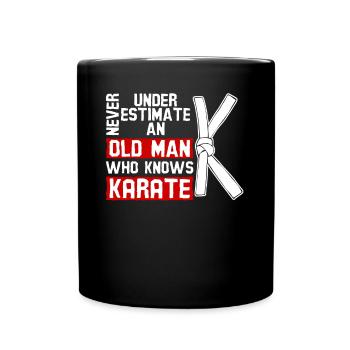 Karaté Sport Arts Martiaux - Mug uni - noir - Devant