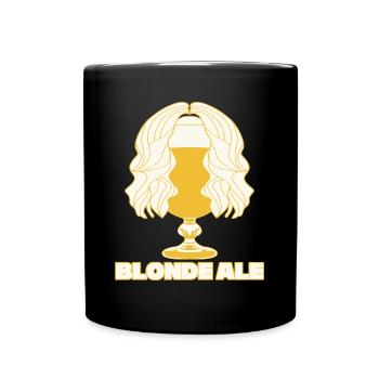 Bier Ale Bierbrauer Biertrinker - Tasse einfarbig - Schwarz - Vorne