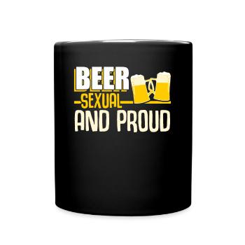 Beer funny Braumeister Bierbrauer - Full Colour Mug - black - Front