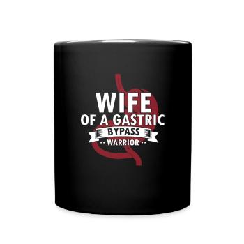 Gastric Bypass and Gastric Bypass Operation Design - Full Colour Mug - black - Front